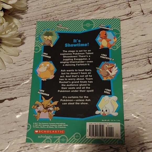 Scholastic Pokémon Talent Showdown Book - Green - Picture 3 of 3